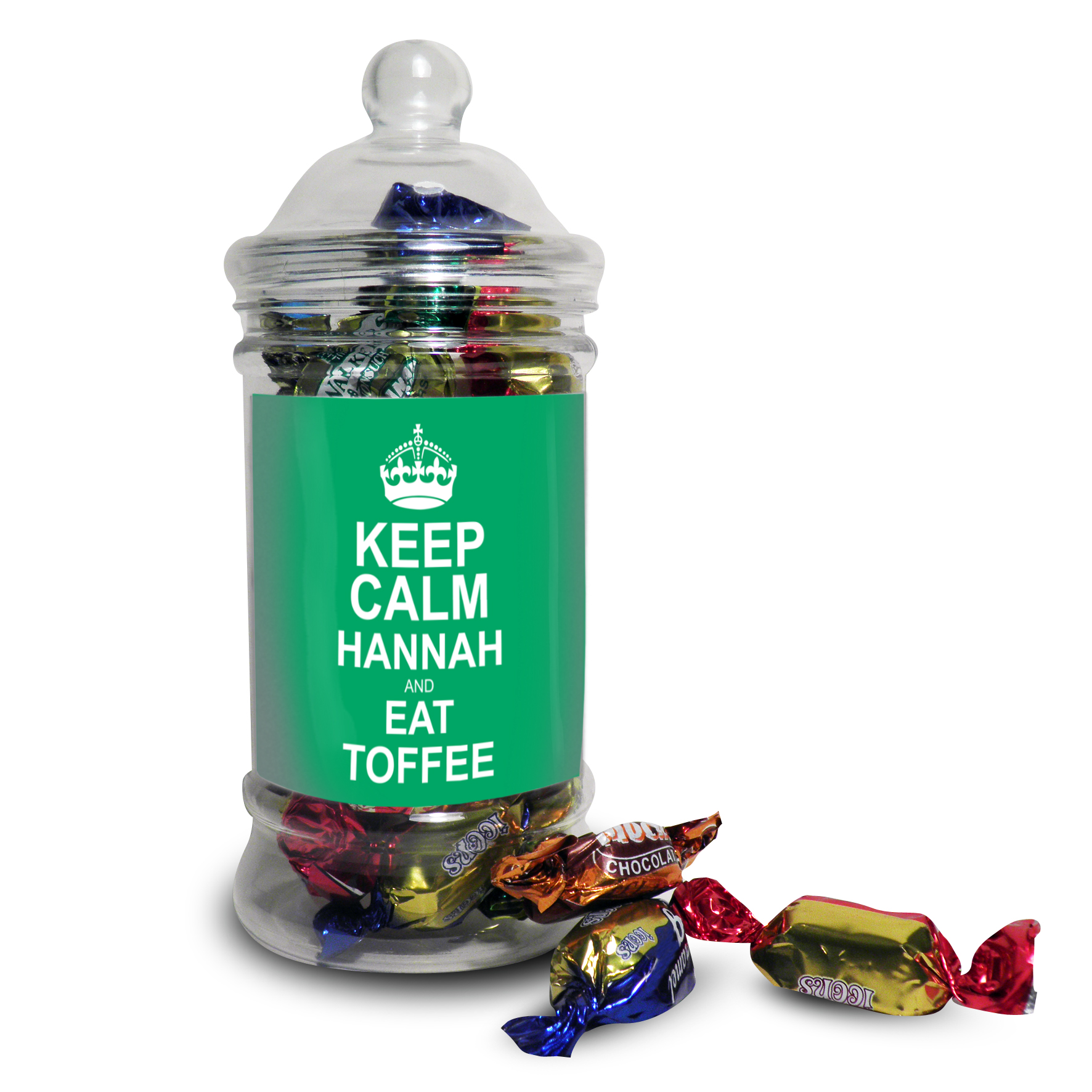 Keep Calm Toffee Jar